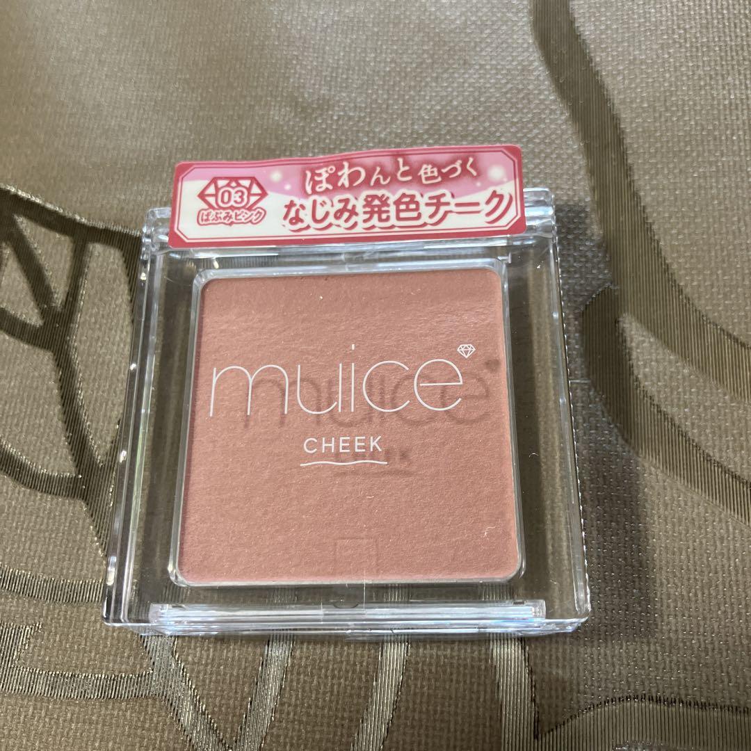 muice チーク 03 ぽわんピンクミュアイスばぶみピンク