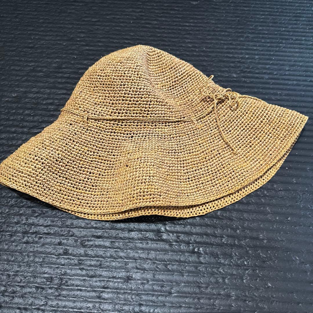 ヘレンカミンスキー プロヴァンス12 麦わら帽子 ラフィアハット　ヌガー