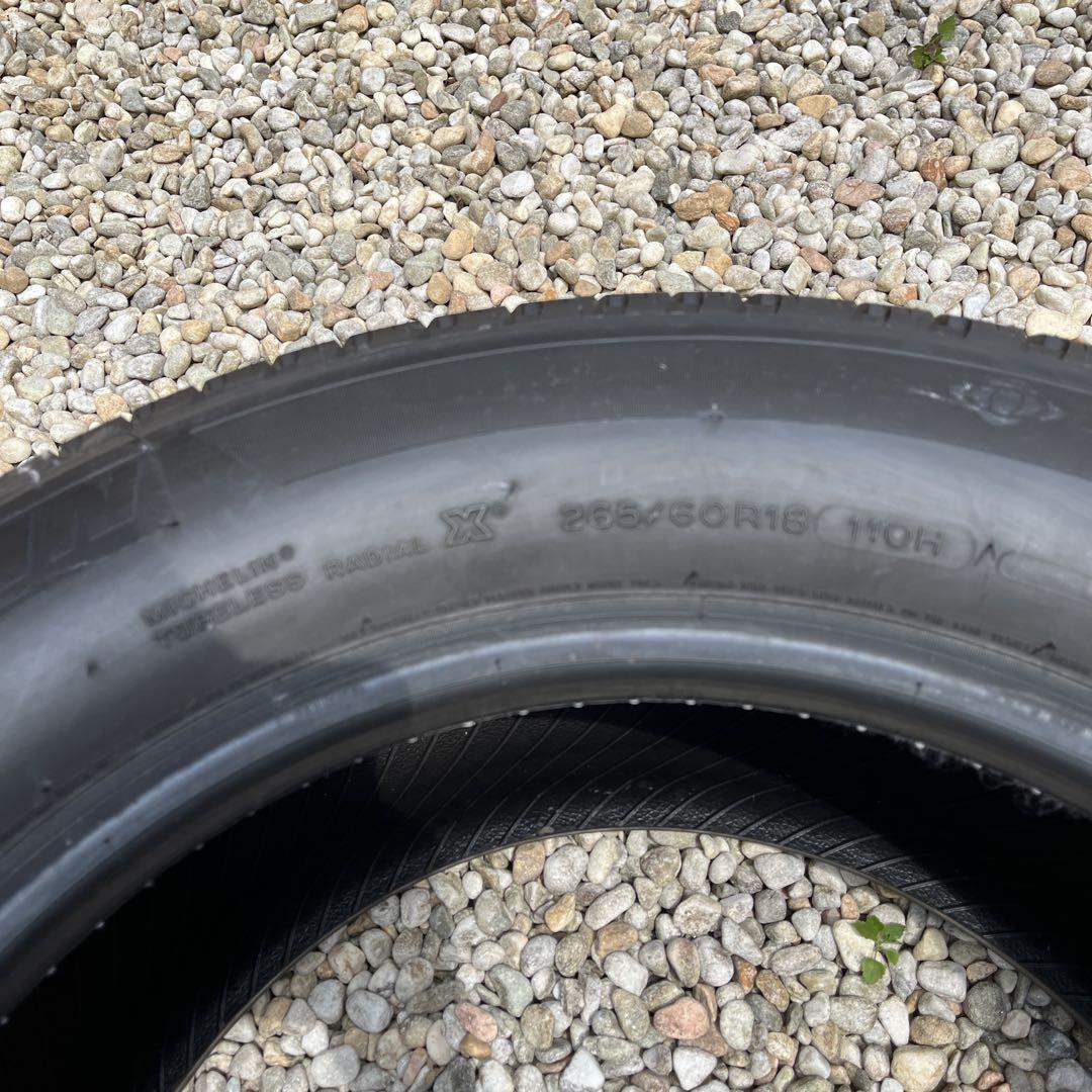 150プラド 純正タイヤMICHELIN 265 / 60 R18（4本）