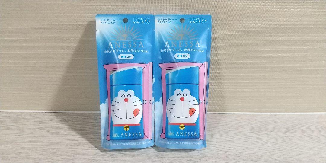ANESSA 日焼け止めミルク ドラえもん 2個セット