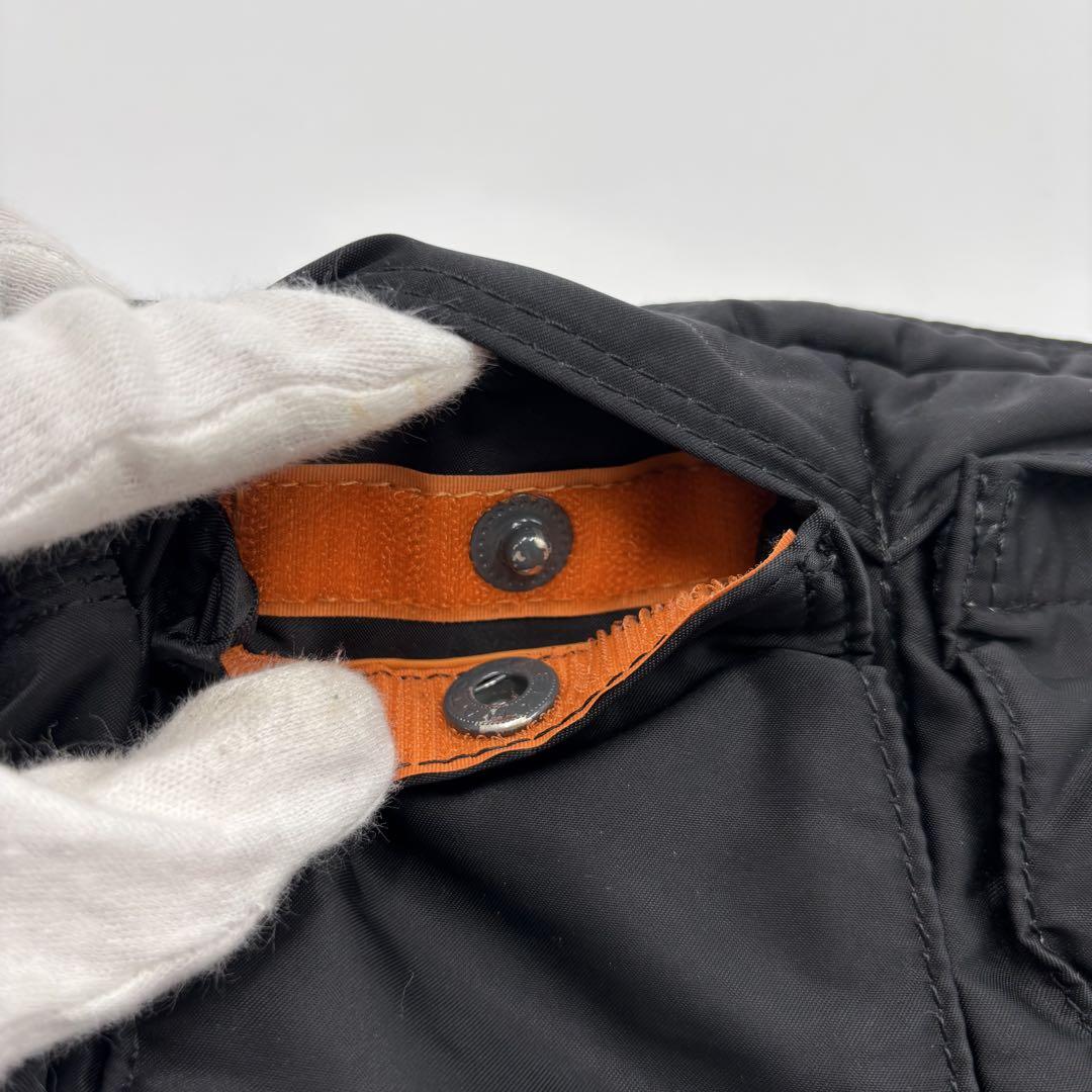 【美品】PORTER ポーター タンカー ショルダーバッグ ミニ ブラック 黒