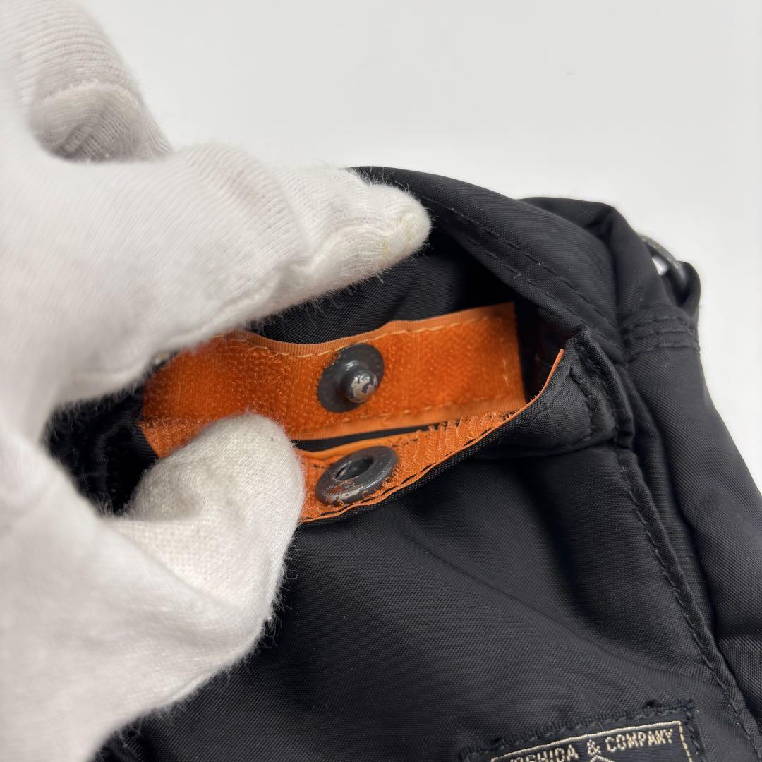 【美品】PORTER ポーター タンカー ショルダーバッグ ミニ ブラック 黒