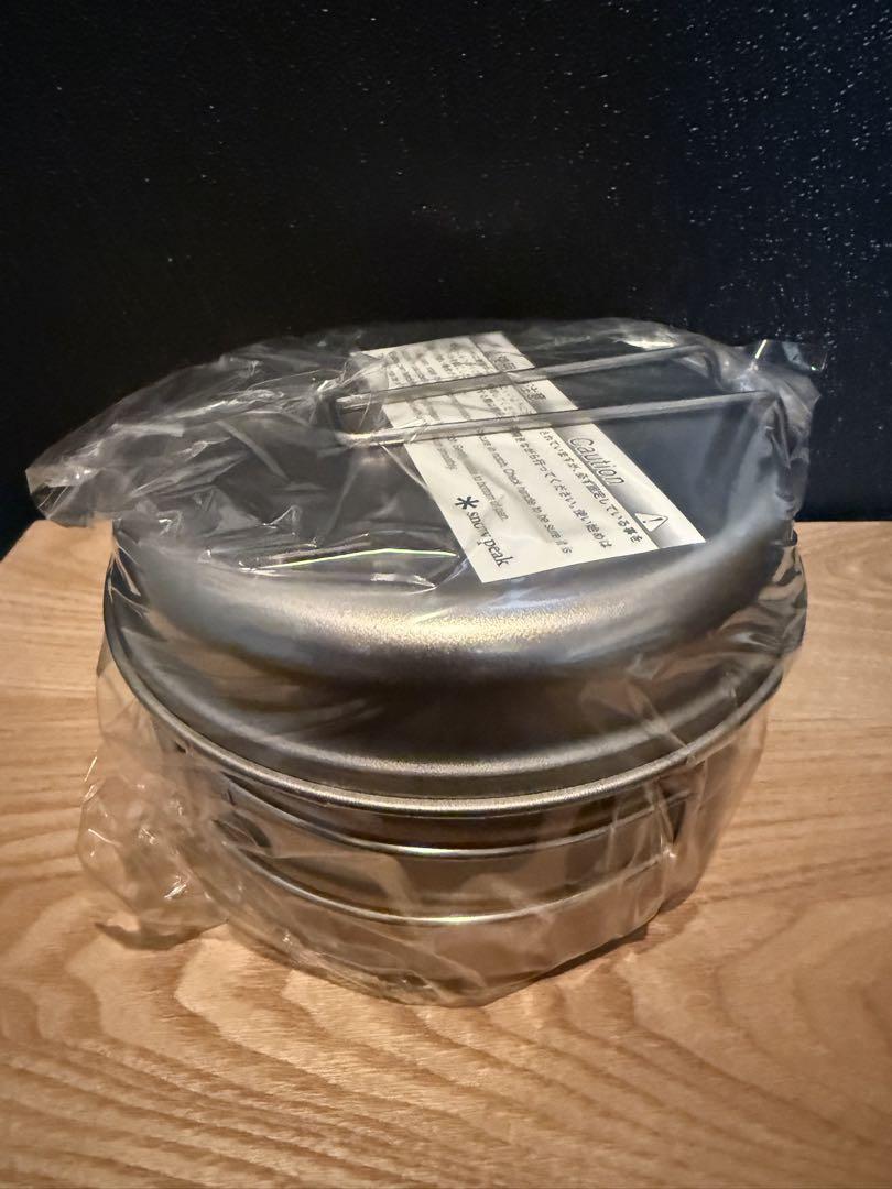 【新品】スノーピーク チタンパーソナルクッカーセットSCS-020T 箱無し
