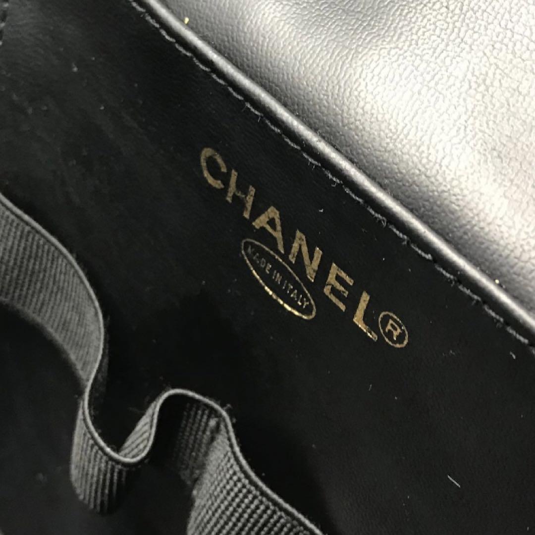 極美品✨CHANEL バニティ　キャビアスキン　2way ブラック　レザー