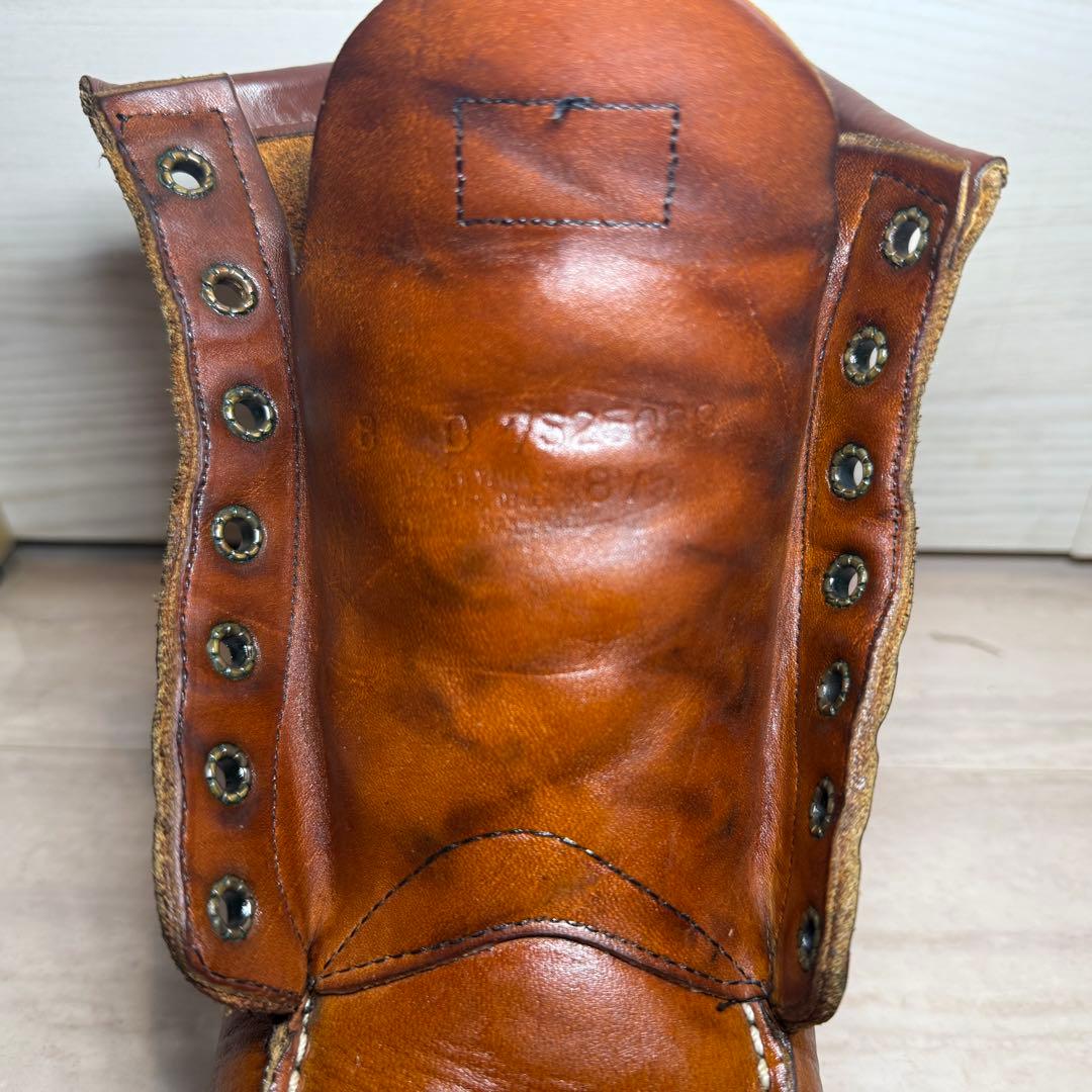 ☆美品☆98's希少羽タグ☆REDWING875 ソールカスタム26cm ☆美品☆98's希少羽タグ☆REDWING875 ソールカスタム26cm