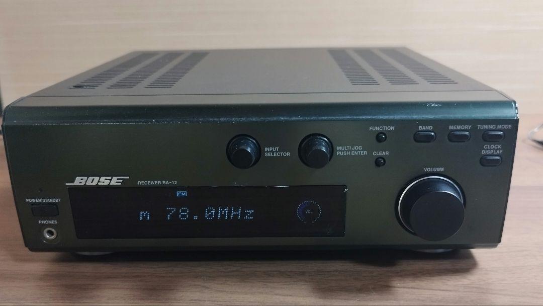 ＢＯＳＥ　チューナーアンプ　ＲＡー１２　【 動作品　極美品】 BOSE【RA-12】ボーズ ステレオレシーバー/チューナーアンプ
