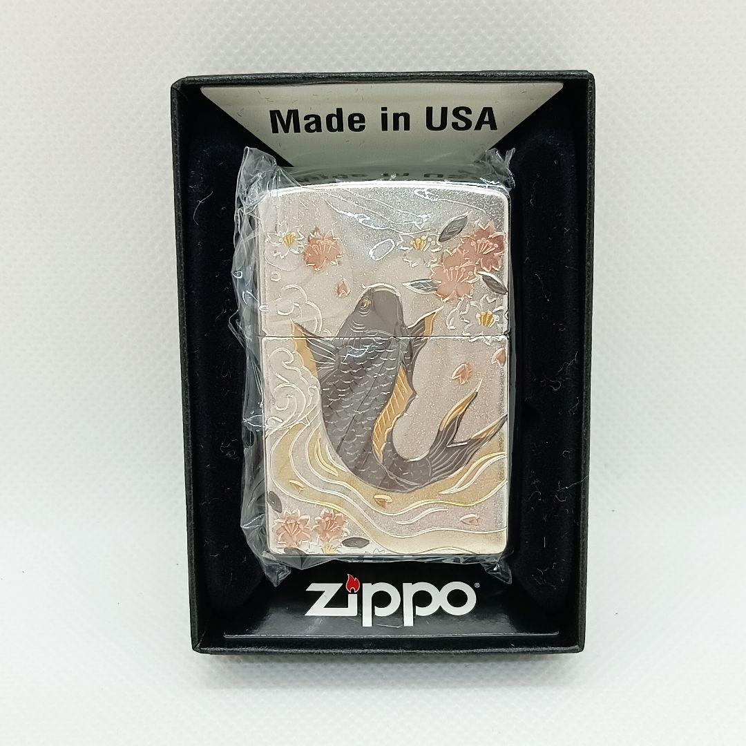 Zippo ライター 和柄 鯉