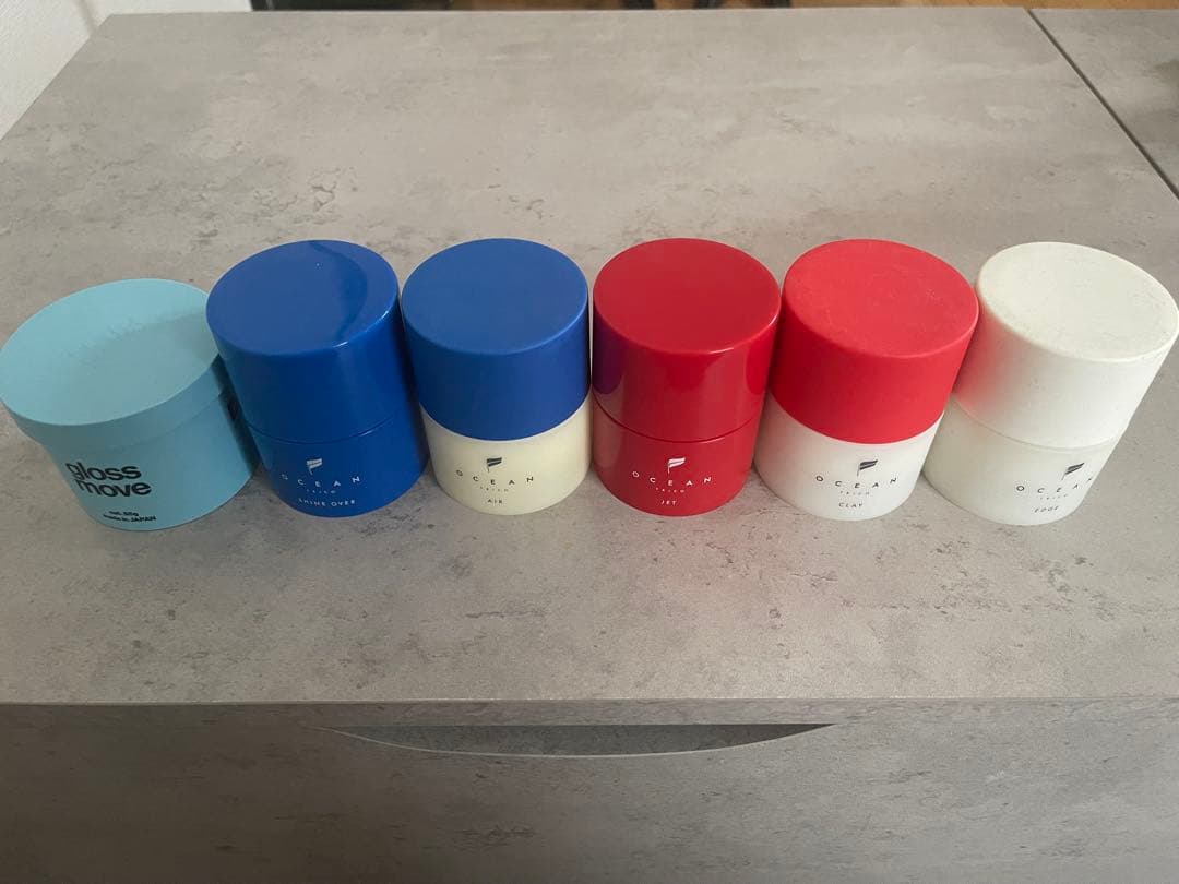 オーシャントリコ ワックス 5個＋グロスムーブワックス 1個 セット