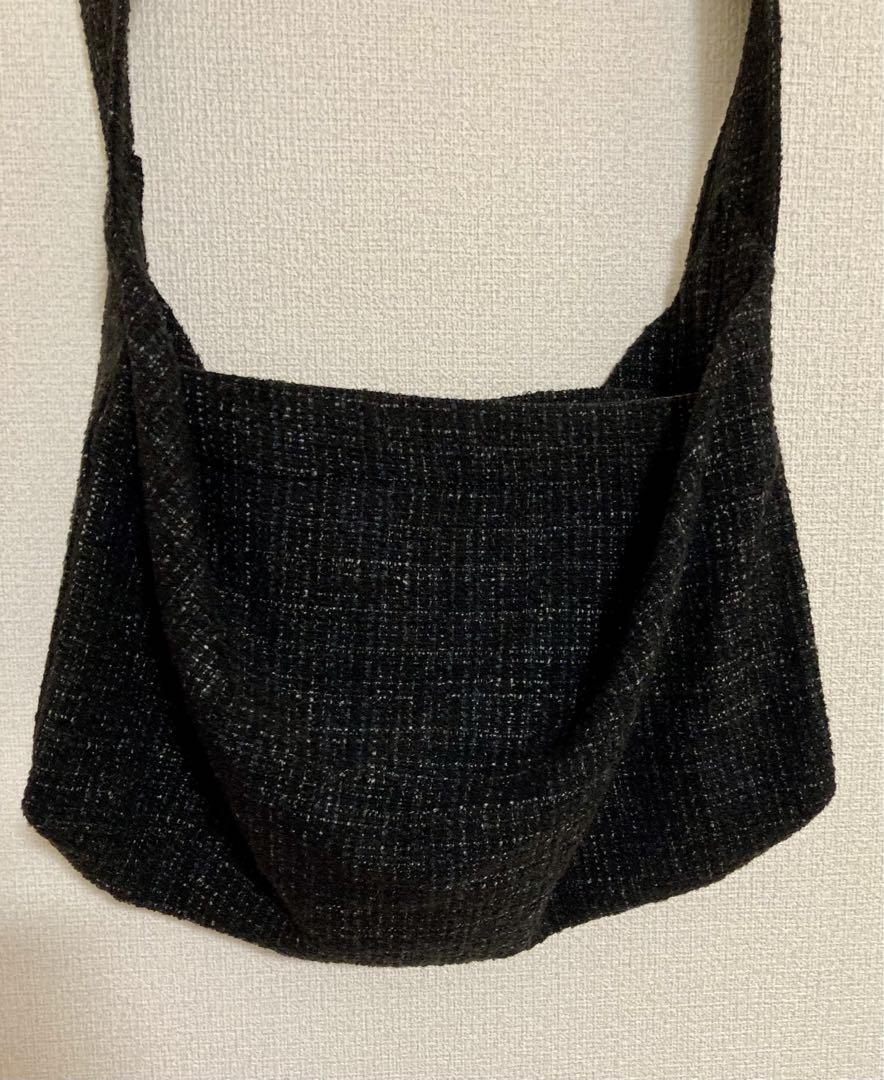 【LIDNM】TWEED 3D LARGE BAG