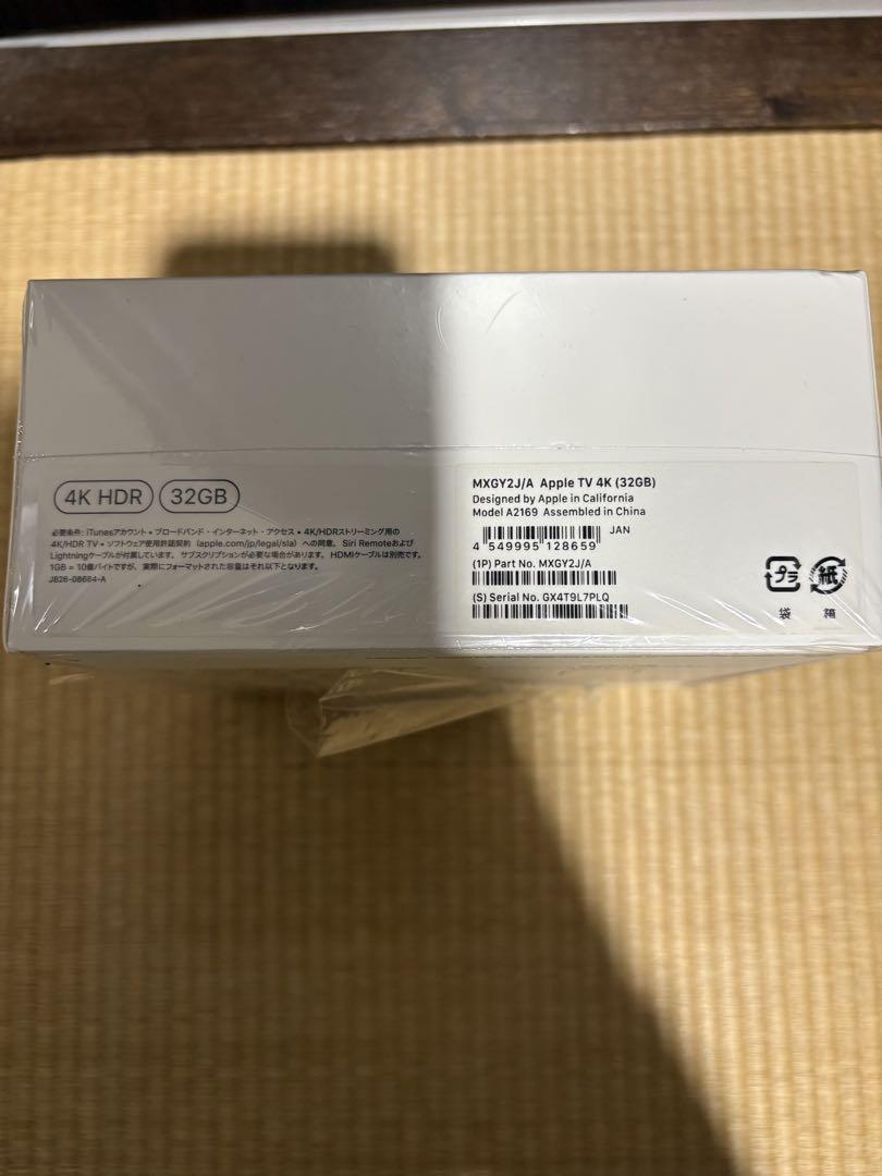 美品　MXGY2J/A Apple TV 4K (32GB) A2169