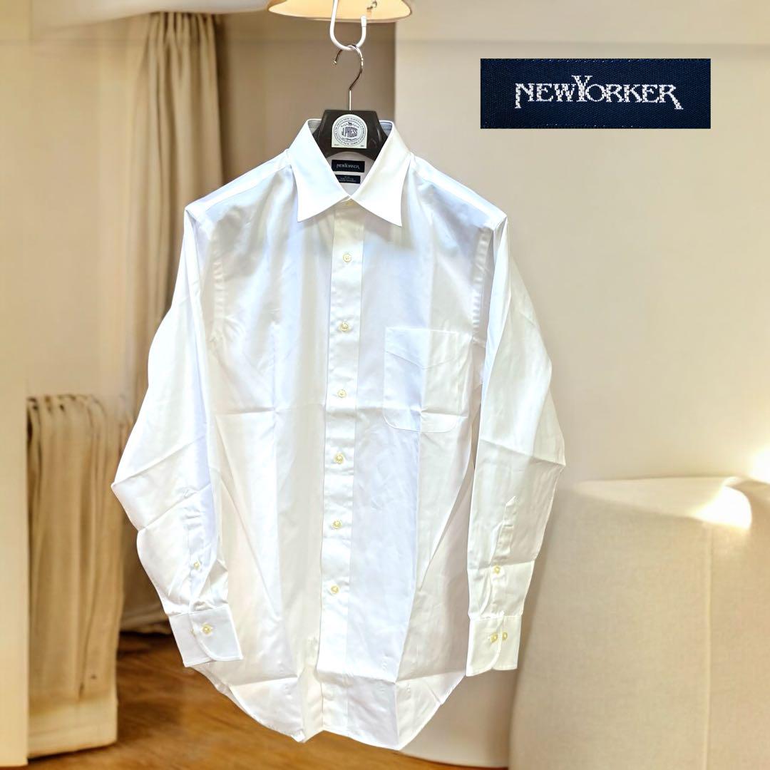 【未使用】NEW YORKER ニューヨーカー PURE COTTONワイシャツ
