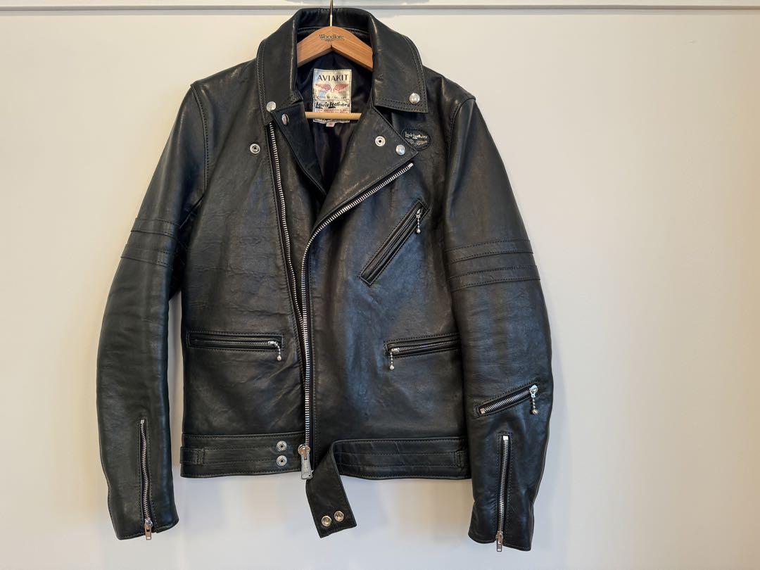 Lewis Leathers TIGHT FIT CYCLONE 36GREEN