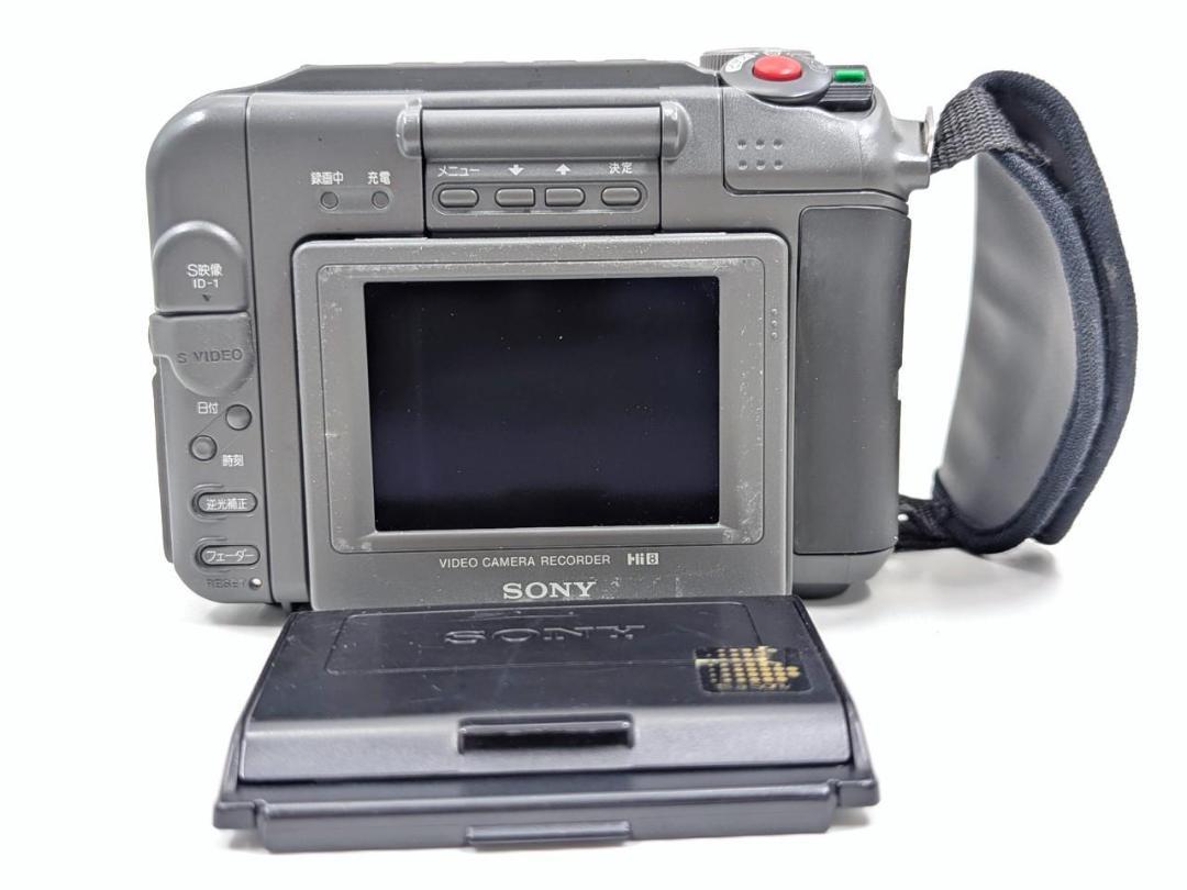 8mmテープのダビングに！ SONY ビデオカメラ CCD-TRV85 1