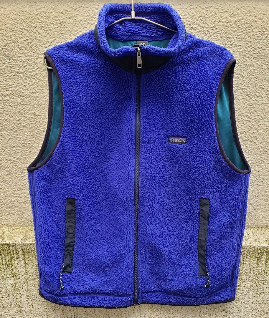 96年製 patagonia レトロXベスト レトロカーディガン ベビーレトロ
