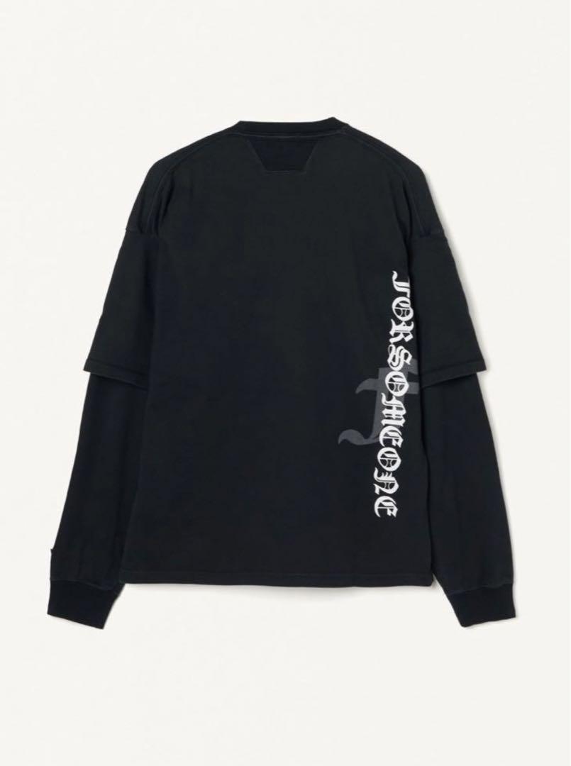 FORSOMEONE レイヤードロングTシャツ