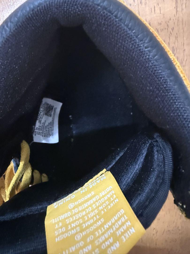 靴 NIKE AJ1 RETRO HIGH OG GS POLLEN 24.5