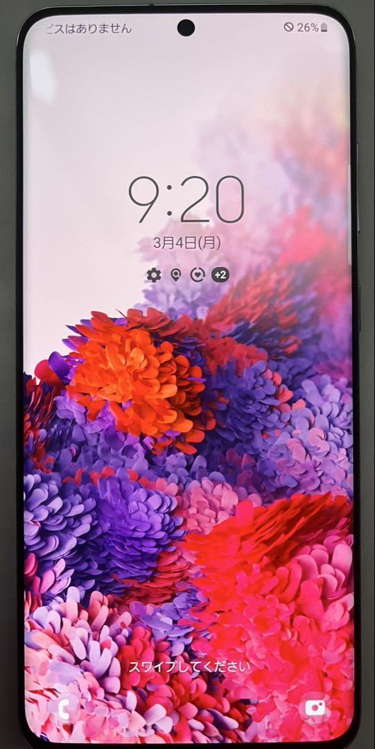 スマートフォン本体 Samsung Galaxy S20 au 5G 128GB