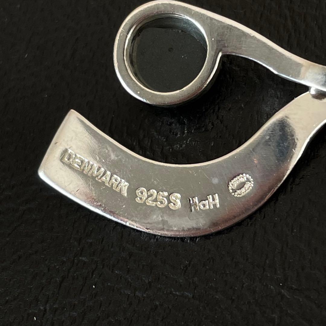 ジョージジェンセン ネックレストップ ヘマタイト sv925 HaH ジョージジェンセン ネックレストップ ヘマタイト sv925 HaH