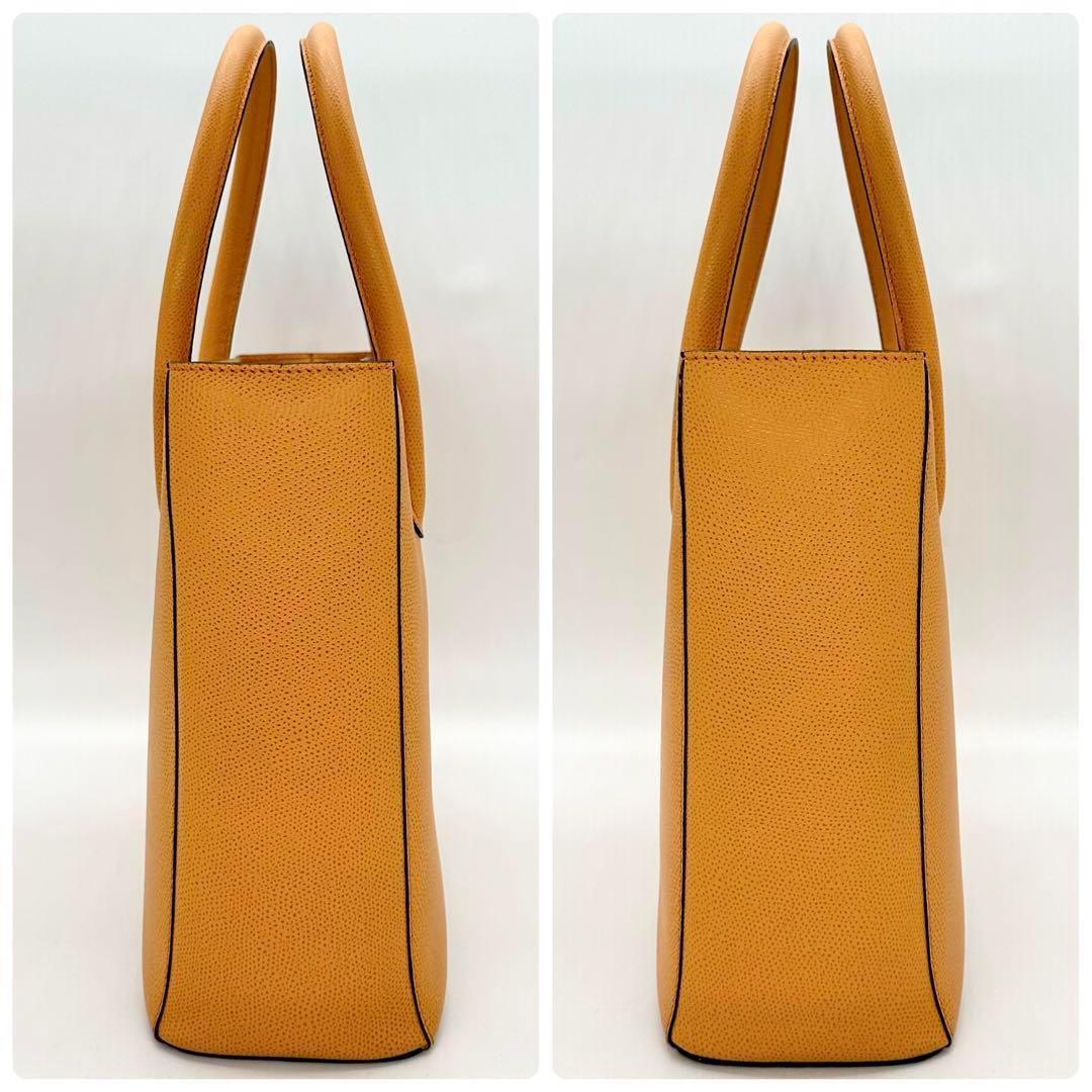 CELINE セリーヌ ハンドバッグ レザー オレンジ スクエア MC96