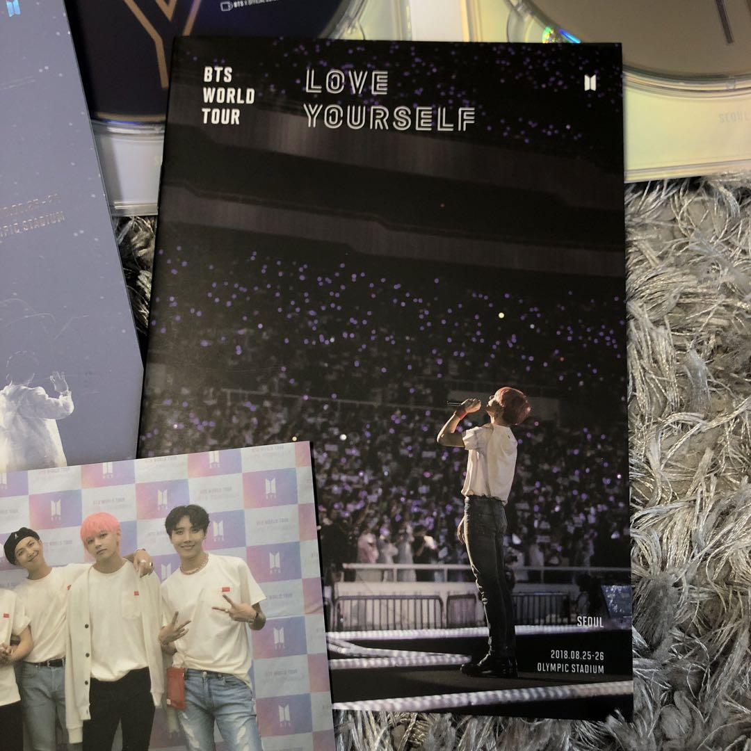 BTS Jungkook Photo book Love Yourself SEOUL Blu-ray Full Set