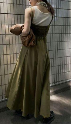 スカート Ameri vintage  LADY LAYERED JUMP SKIRT