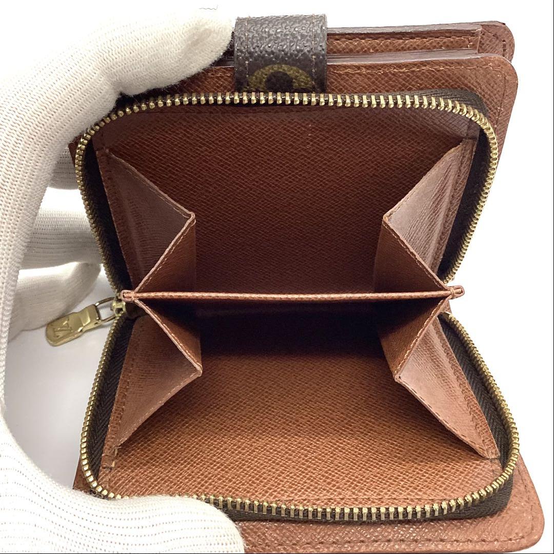 極美品 ルイヴィトン コンパクトジップ 箱付き メンズ