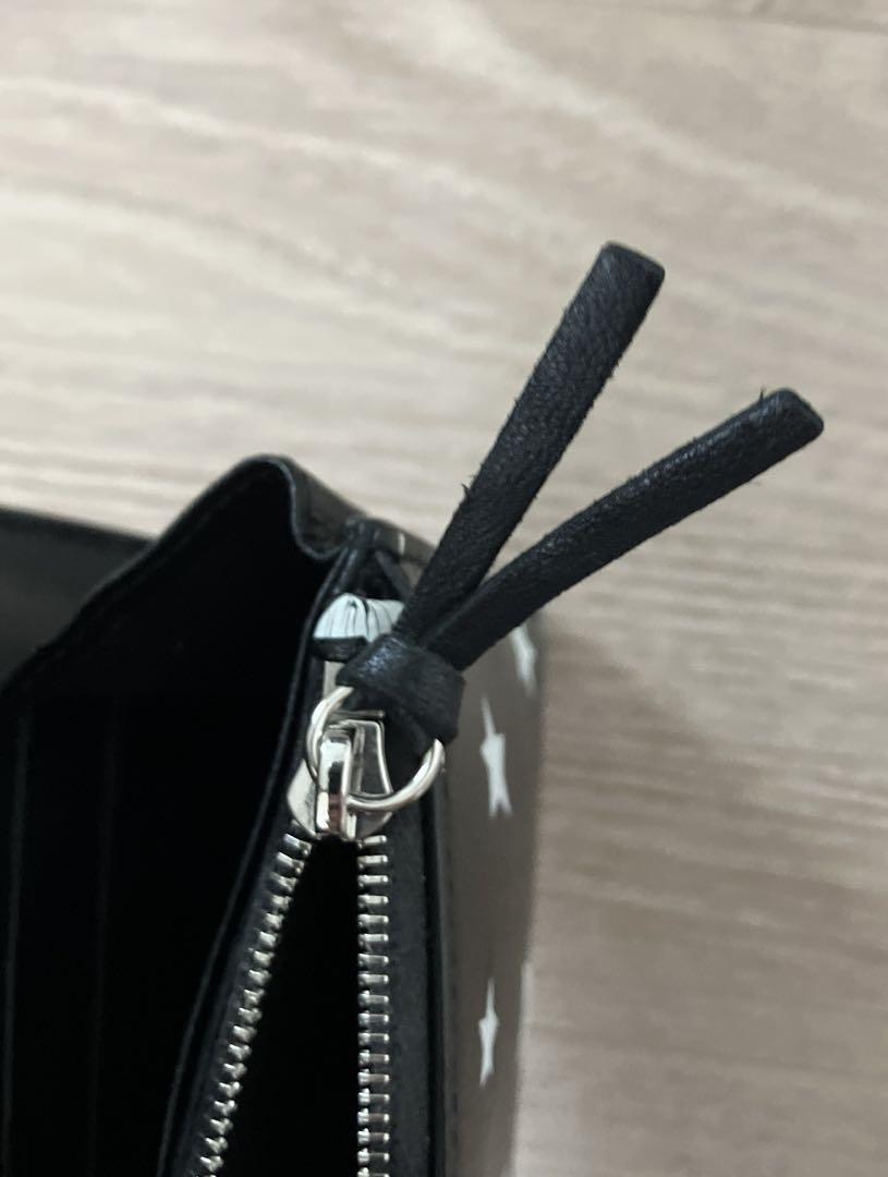 箱等付き　バレンシアガ　長財布　星　月