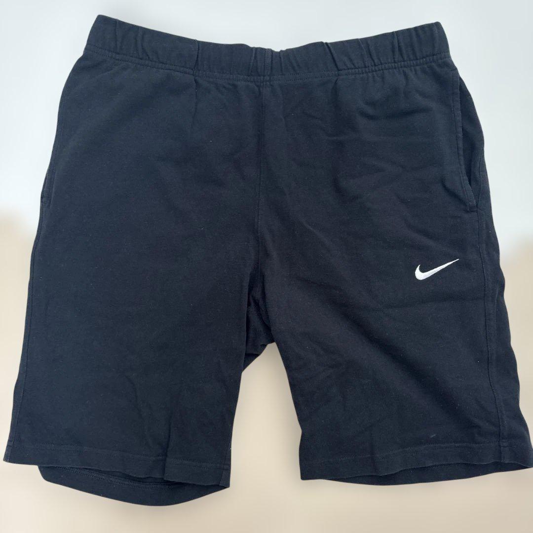 新品　ナイキ　XL　ワールドツアースウェットショートパンツ NIKE スウェットショートパンツ XL 黒 - メルカリ