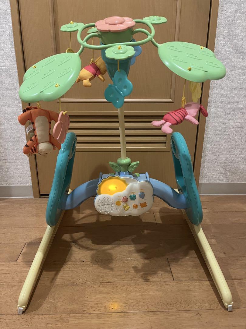 タカラトミーくまのプーさん えらべる回転6WAYジムにへんしんメリー プーメリー