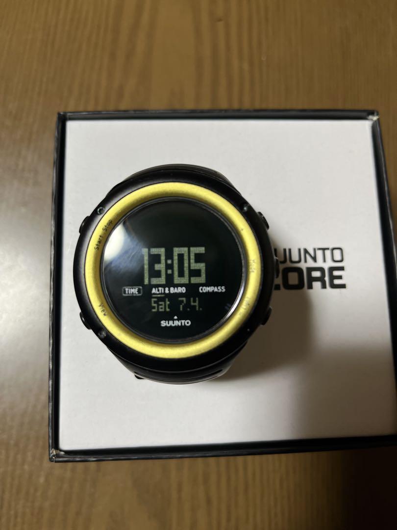 SUUNTO CORE ブラック/サハライエロー