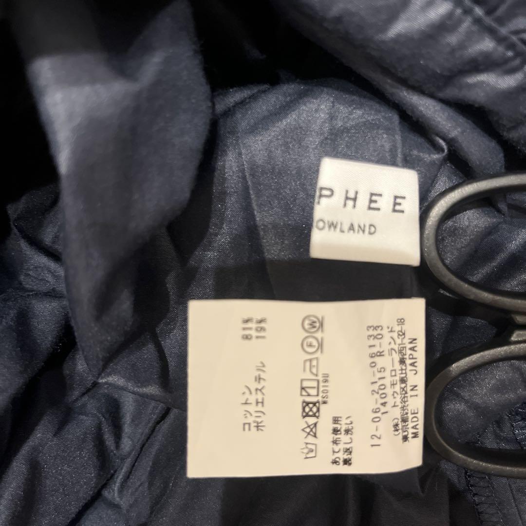 【美品】MACPHEE/クリスピータフタ キャミソールワンピース/36/ネイビー