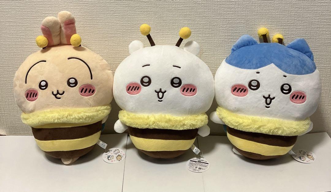ちいかわ ハチさん BIGぬいぐるみ 全3種類セット