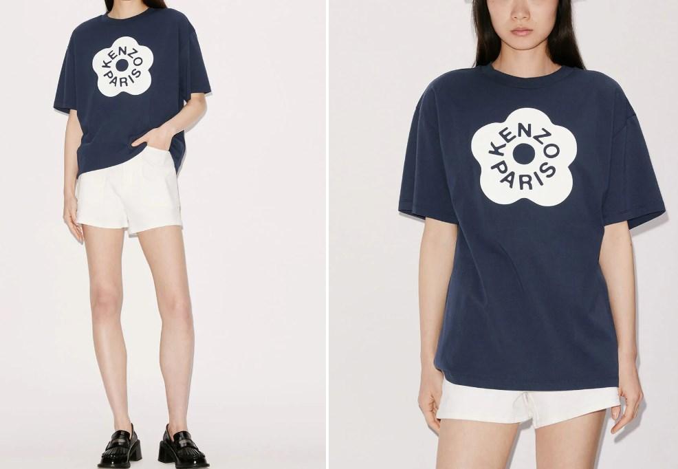 新品 KENZO☆BOKE FLOWER 2.0 オーバーサイズ Tシャツ L