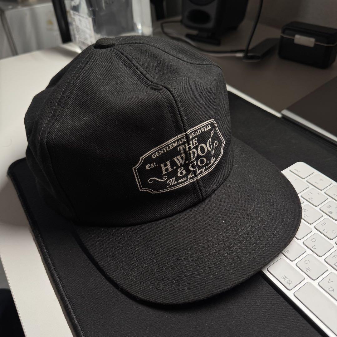 【美品】THE H.W.DOG&CO. TRUCKER CAP Black 40