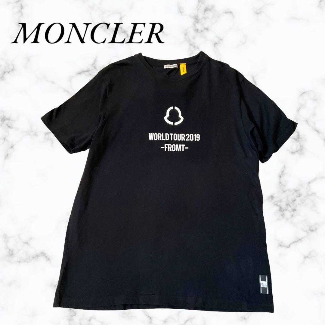【極美品】モンクレール ジーニアス フラグメント 藤原ヒロシ 半袖 ブラック