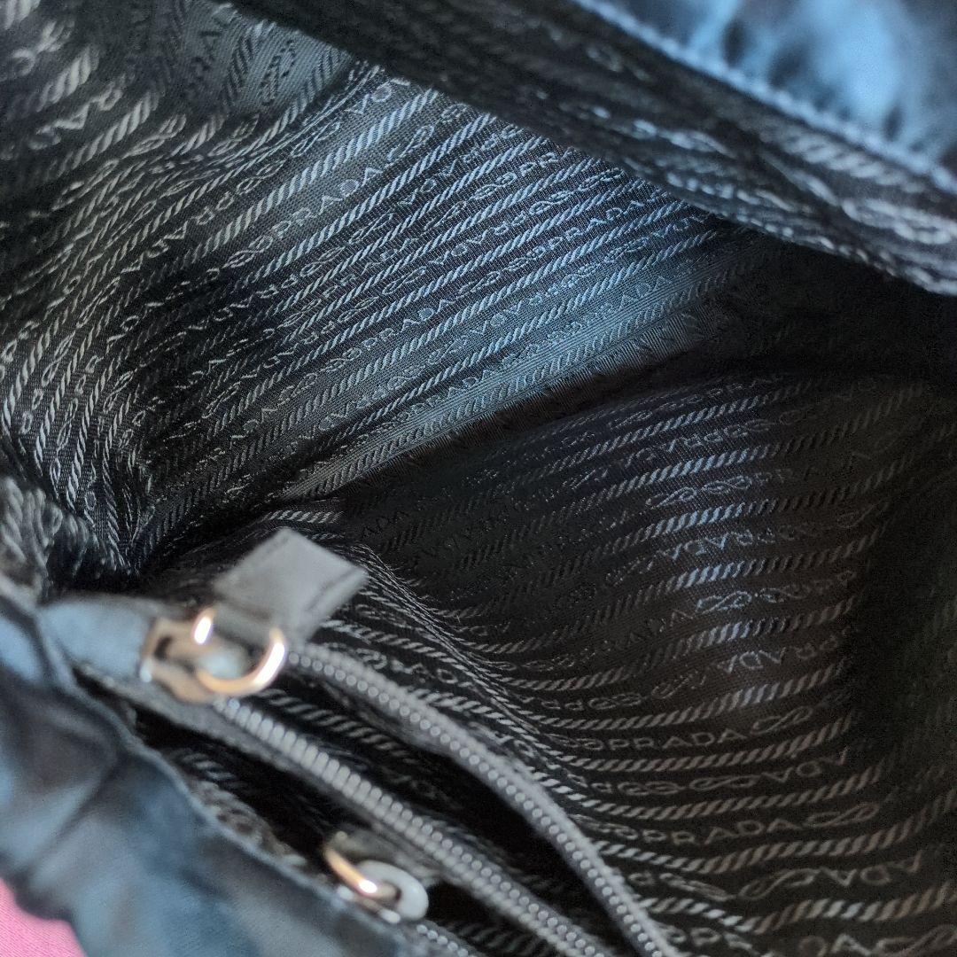 ♦️美品♦️PRADA プラダ　 ダークネイビー ナイロン トートバッグ