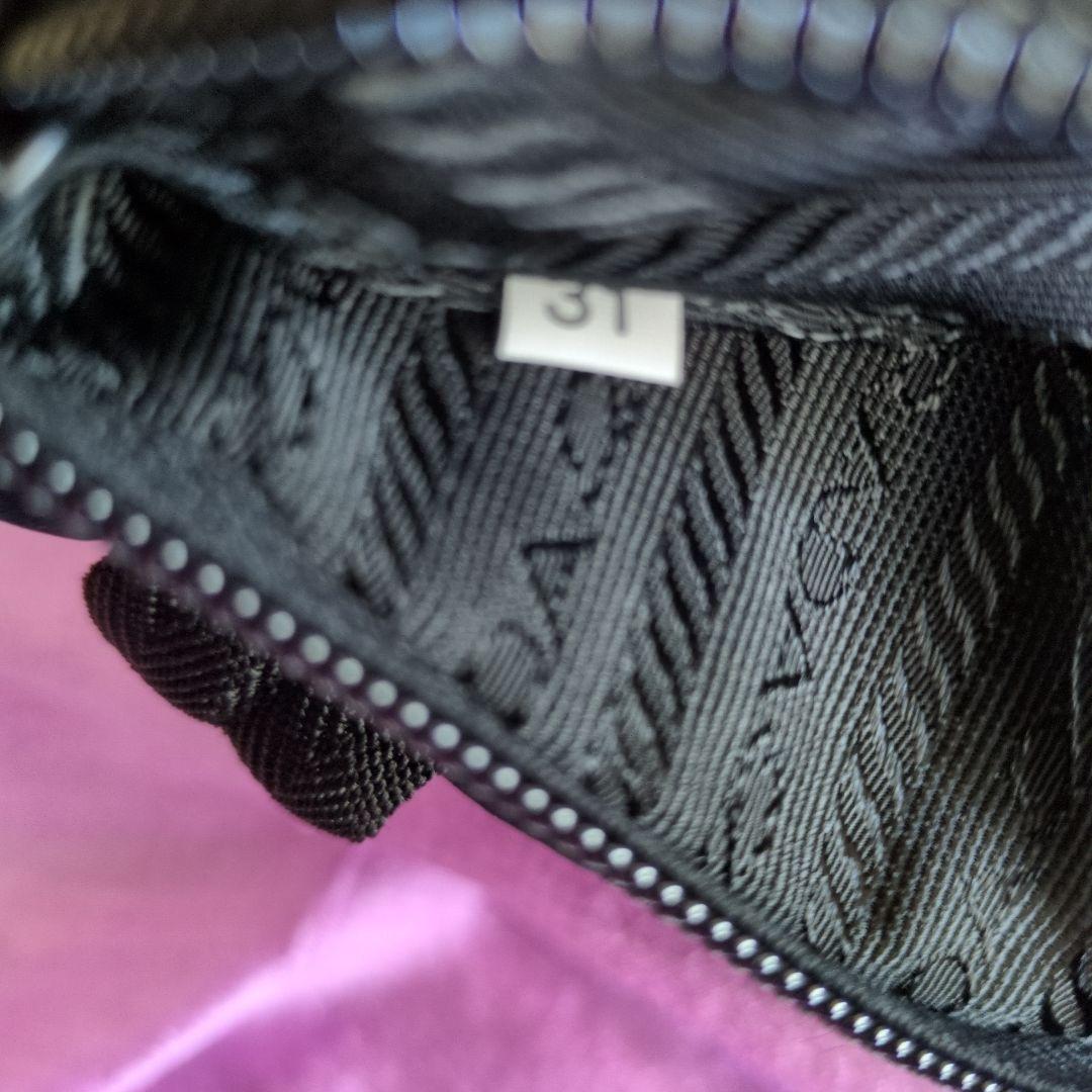 ♦️美品♦️PRADA プラダ　 ダークネイビー ナイロン トートバッグ
