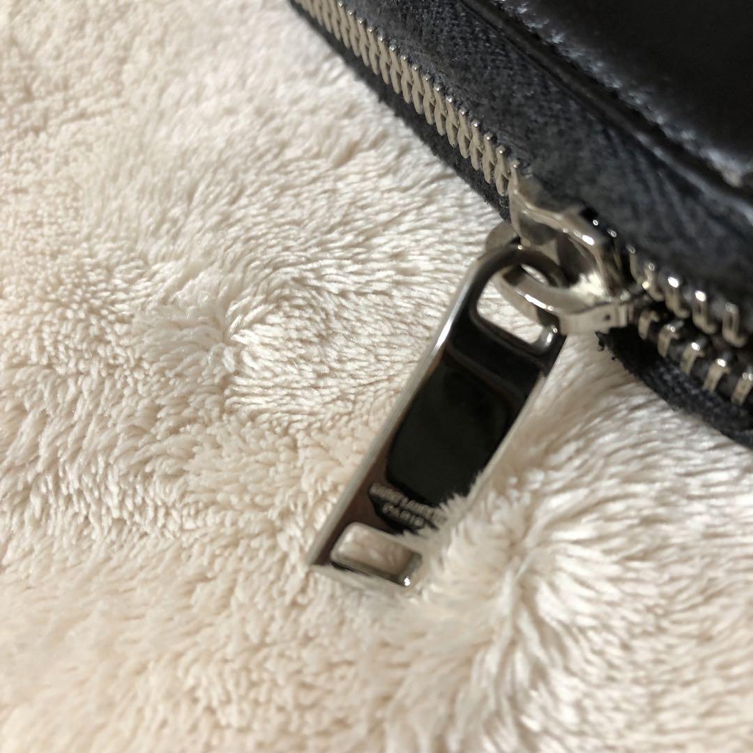 ☆YTAMba-ba☆美品　イヴサンローラン　長財布　ラウンドジップ