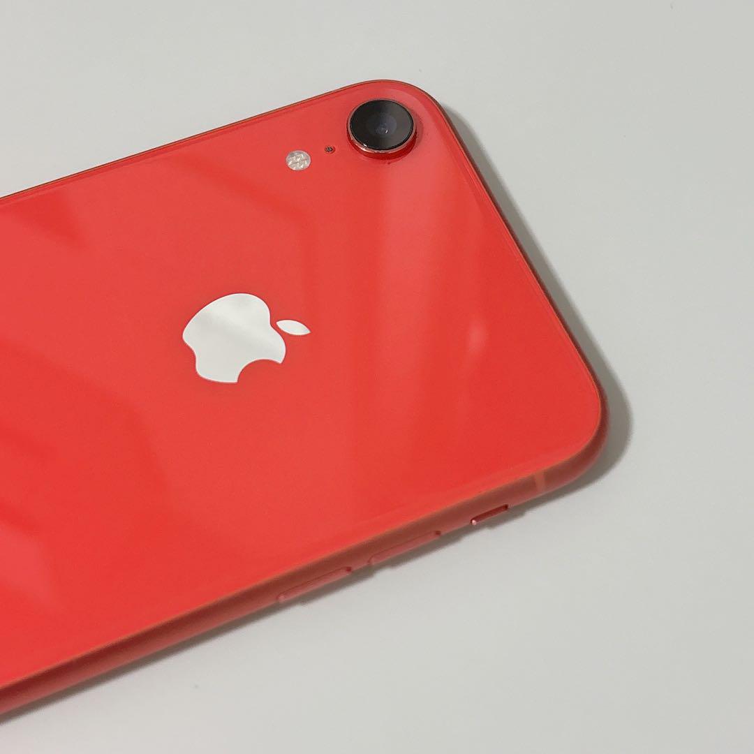 iPhoneXR 本体 美品 コーラル