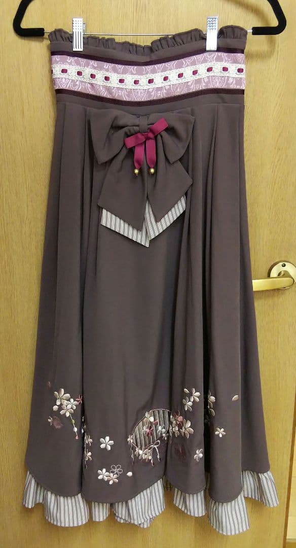 今季一番 スカート 和風 春爛漫の蝶々結び アマベル Amavel 希少