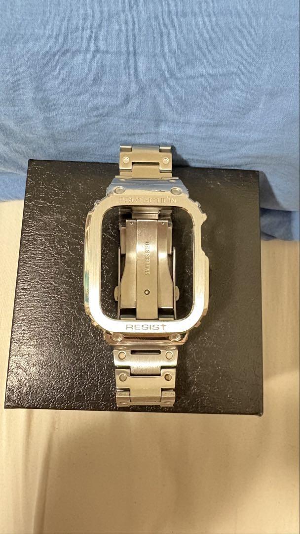 Apple Watch series7 45mm ステンレスバンド
