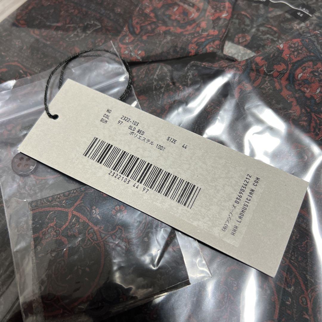 新品 LAD MUSICIAN 22ss 猫柄 BIG SHIRT 44 新品 LAD MUSICIAN 22SS ペルシャ絨毯柄 BIG SHIRT - メルカリ