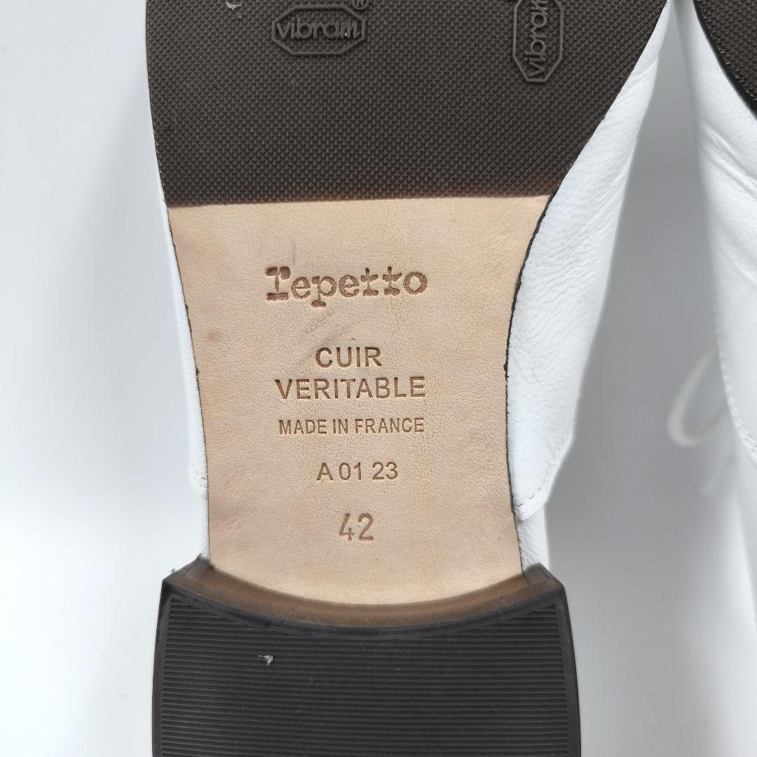 定価約7万!美品【repetto】 zizi ジジ レザーシューズ 42 ドレス