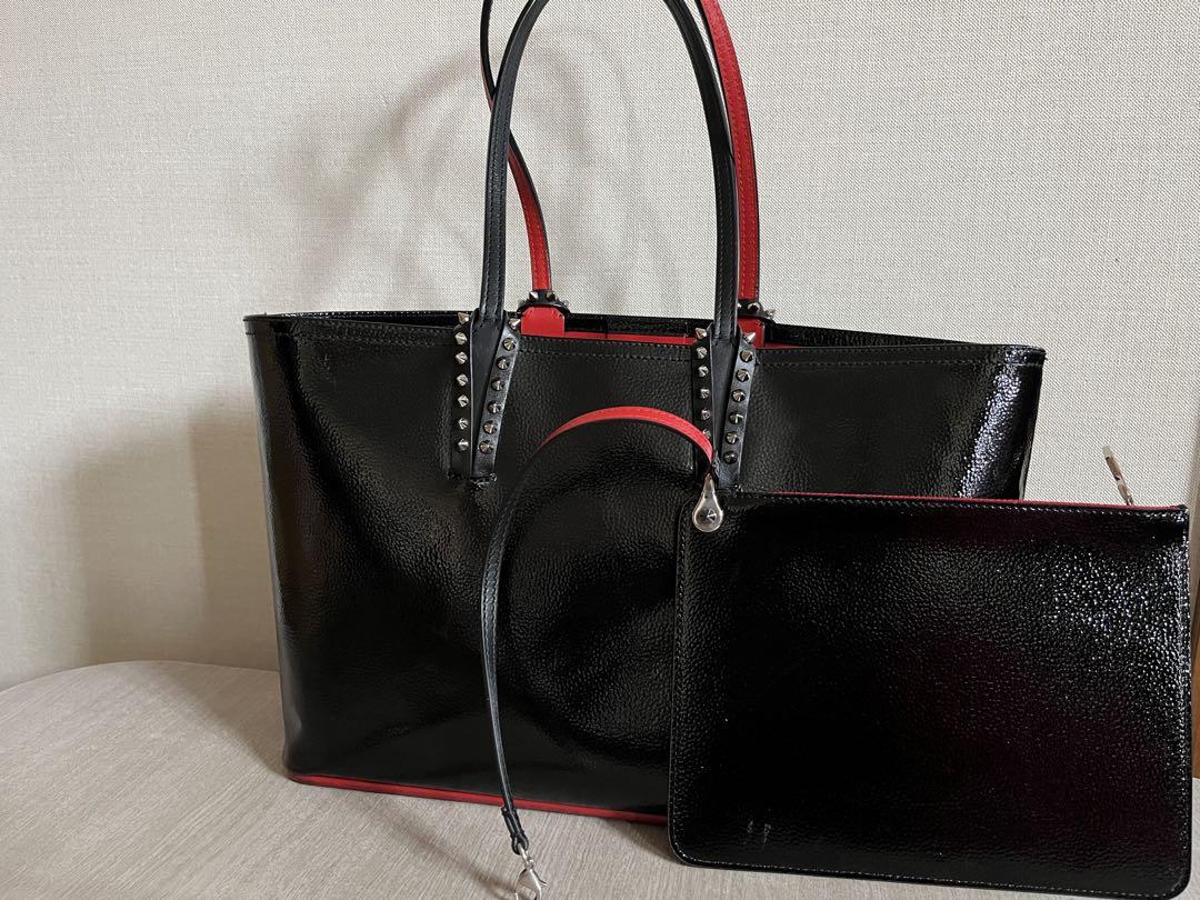 クリスチャンルブタン Cabata Cabas ブラック カバタトートバッグ バッグ
