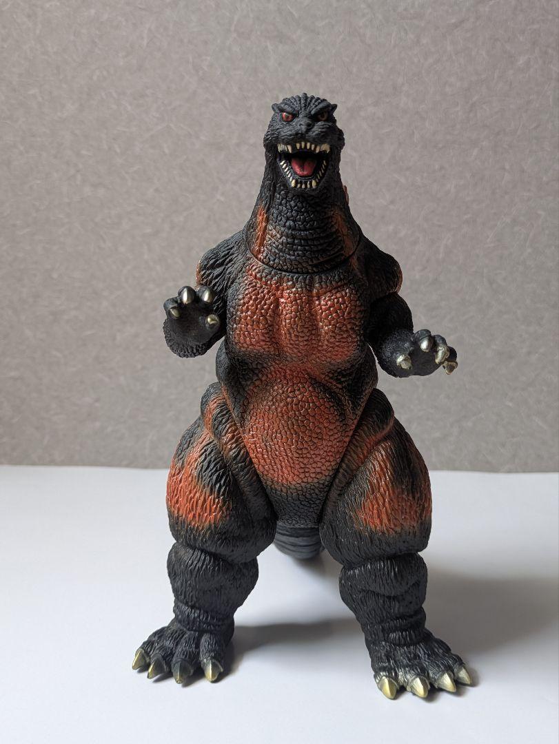 バンダイ　硬質ソフビ　ゴジラ1995　JAPAN　当時物　※美品　デストロイア