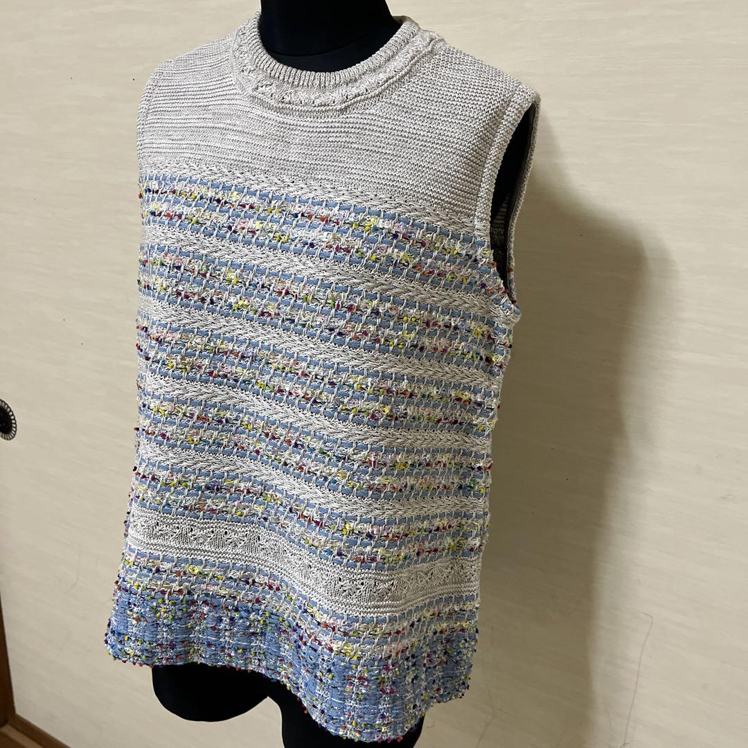 【希少】自由区 Yonetomi Seni 米富繊維 38 オンワード樫山