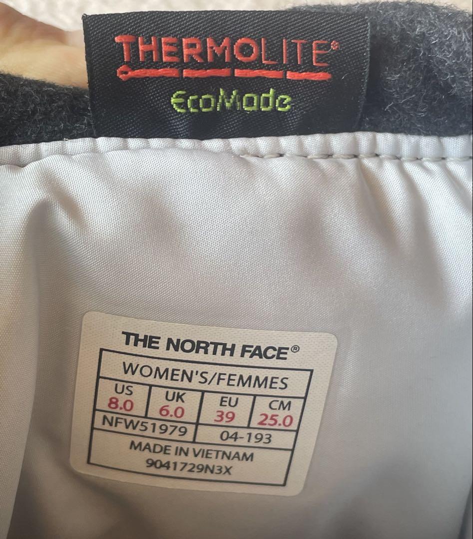 THE NORTH FACE 黒 ヌプシブーティー　25.0cm