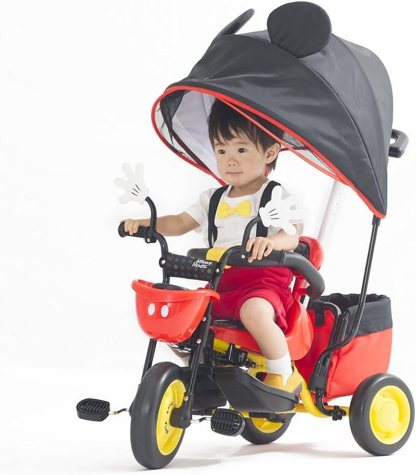 新品・未使用】ides カーゴサンシェード ミッキーマウス 三輪車
