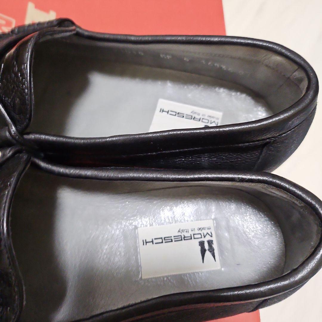 モレスキー MORESCHI ローファー ワニ革 靴 メンズ 24.5㎝