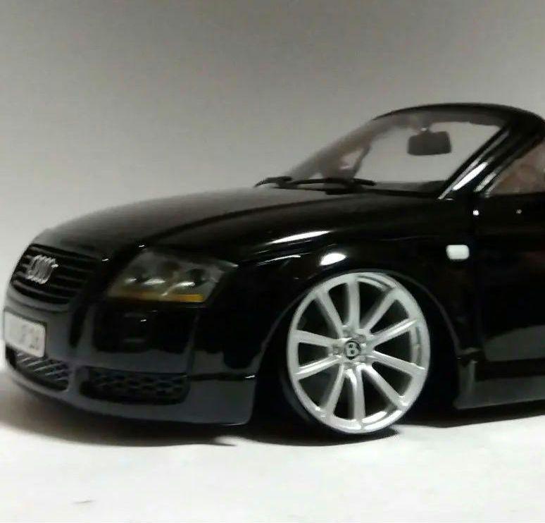 アウディTTroadster×ベントレーホイール 1/18